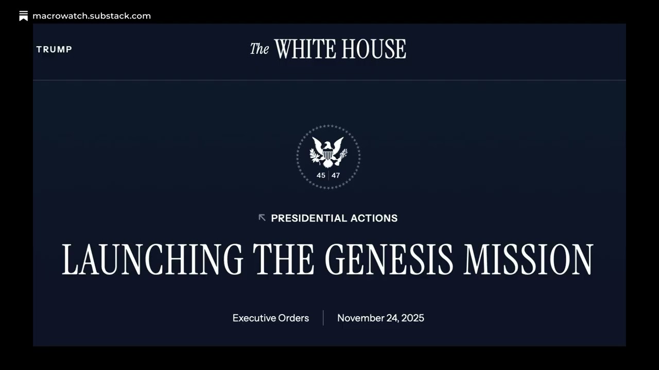 Podcast: The Genesis Mission and The Money Revolution