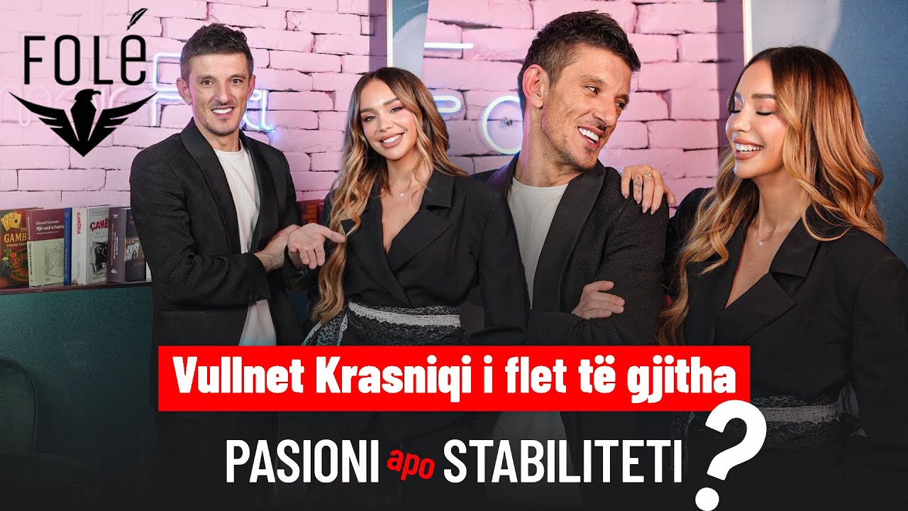 Vullnet Krasniqi i flet te gjitha me Ana Kabashi ne AmorFati Podcast. Pasioni apo Stabiliteti?