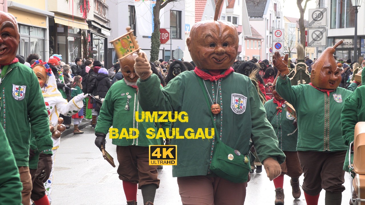 Fasnet Umzug in Bad Saulgau Teil1