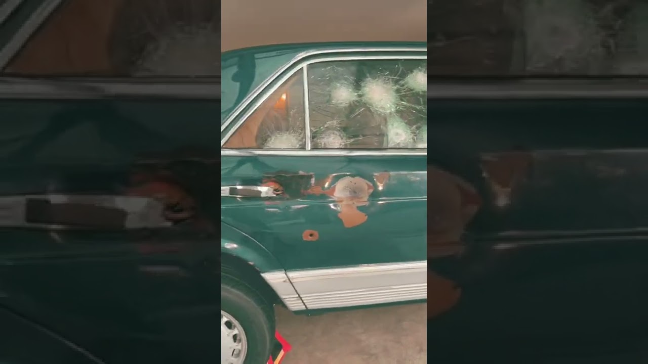 Real SHOT CAR of Pablo Escobar #bullet  #shorts