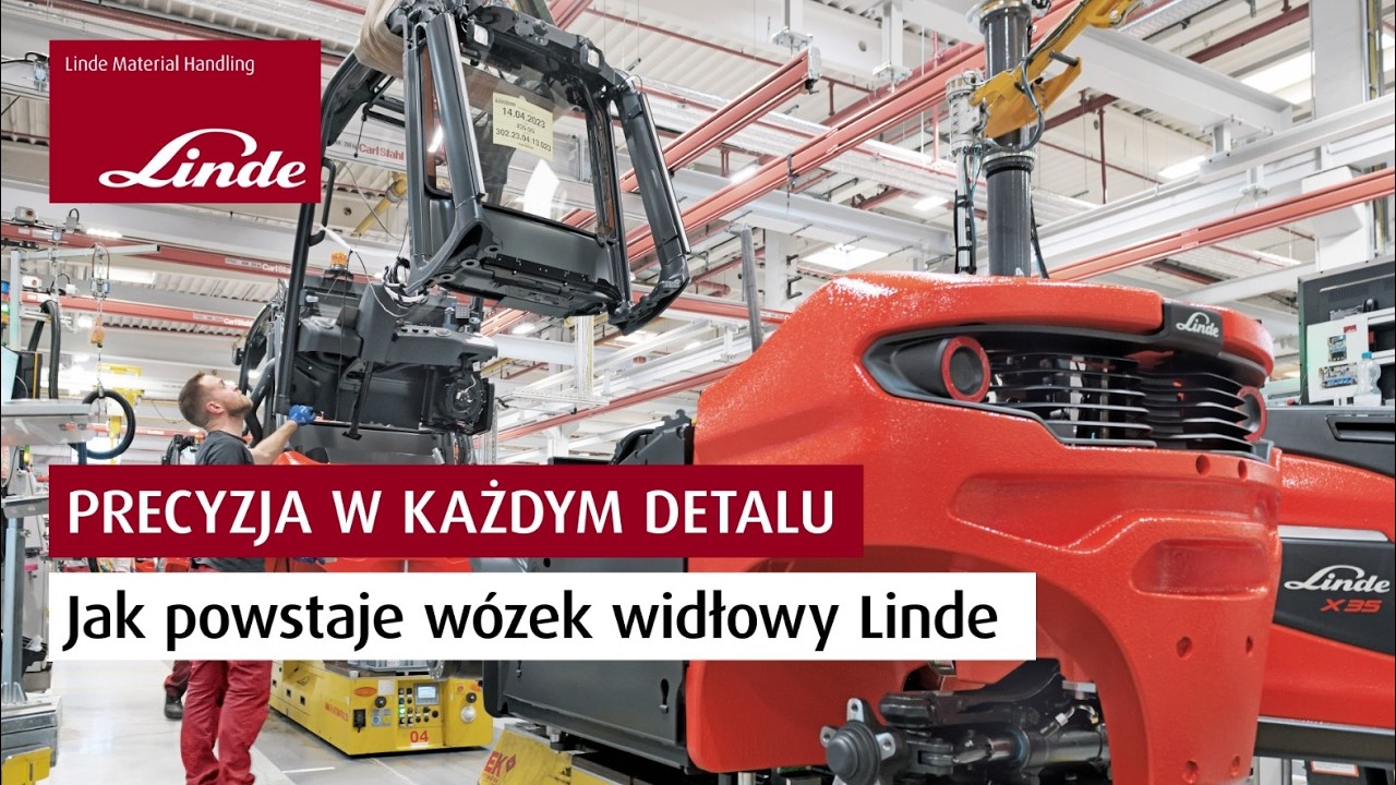 Jak powstaje wózek widłowy #lindemh? Kulisy produkcji