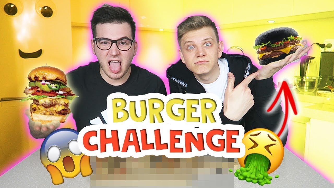 BURGER CHALLENGE *nowa seria* 🍔| Smav & Dominik Rupiński