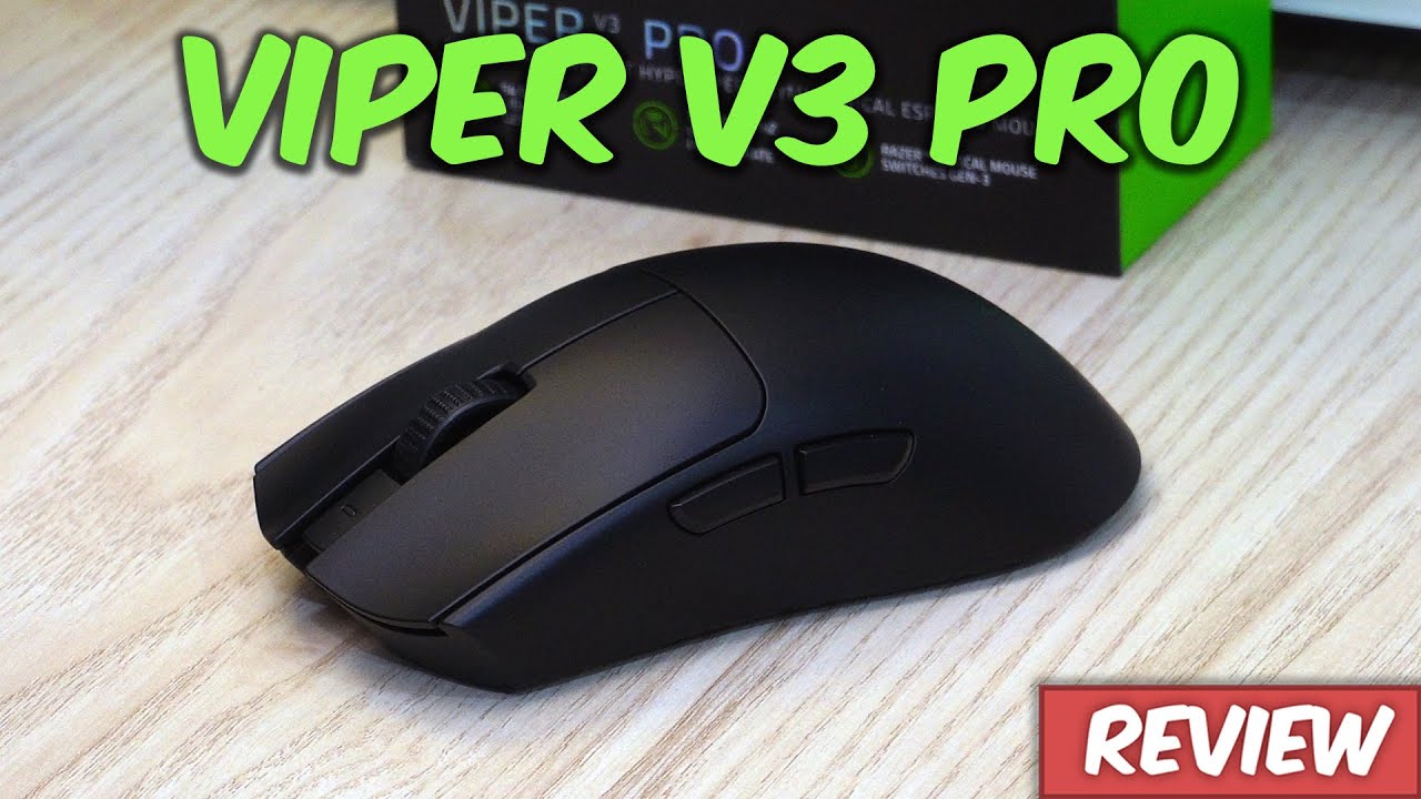 🖱️¿El mejor ratón gaming del mercado? | ✅ Razer Viper V3 Pro Review