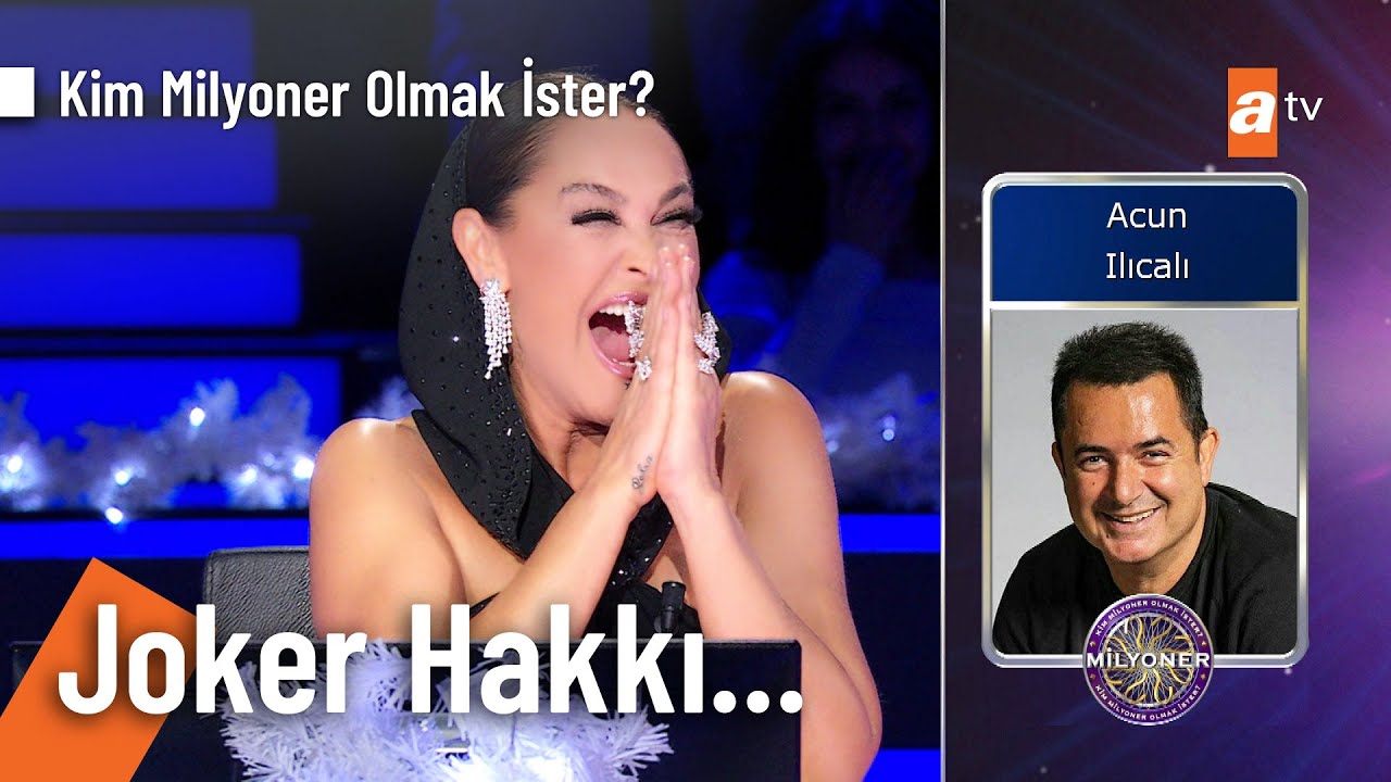 Joker hakkında Acun Ilıcalı'dan yardım aldı - Kim Milyoner Olmak İster? Yılbaşı Özel