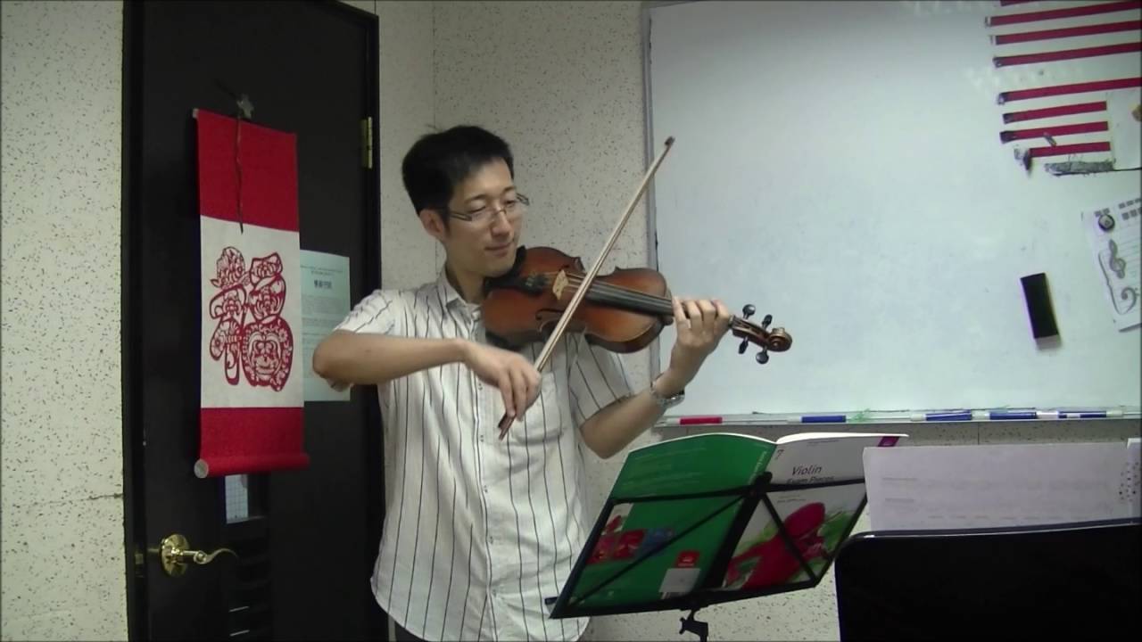 ABRSM 2016 - 2019 Violin Grade 7 exam piece (C3)