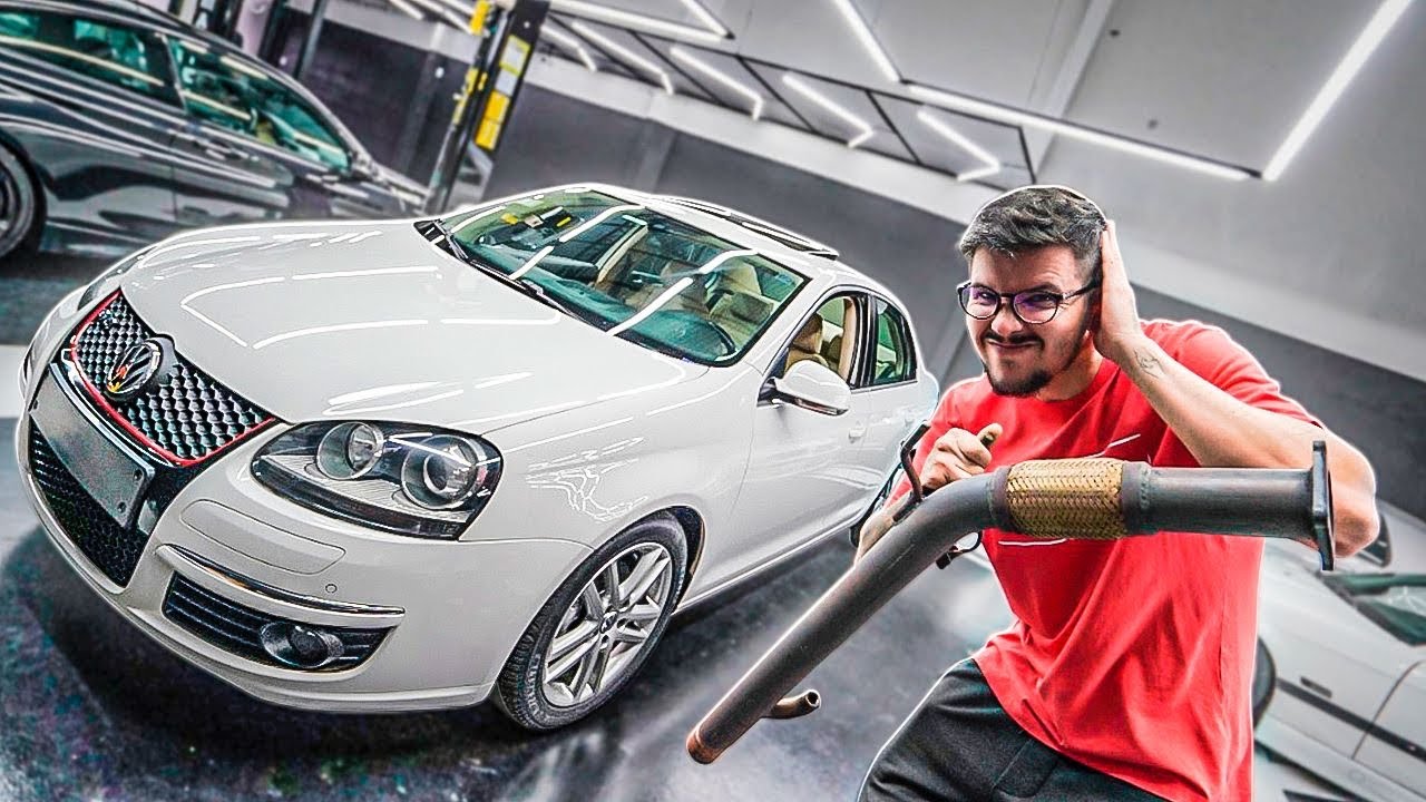 DEIXEI O JETTA 5 CILINDROS SÓ O CANO 🔥