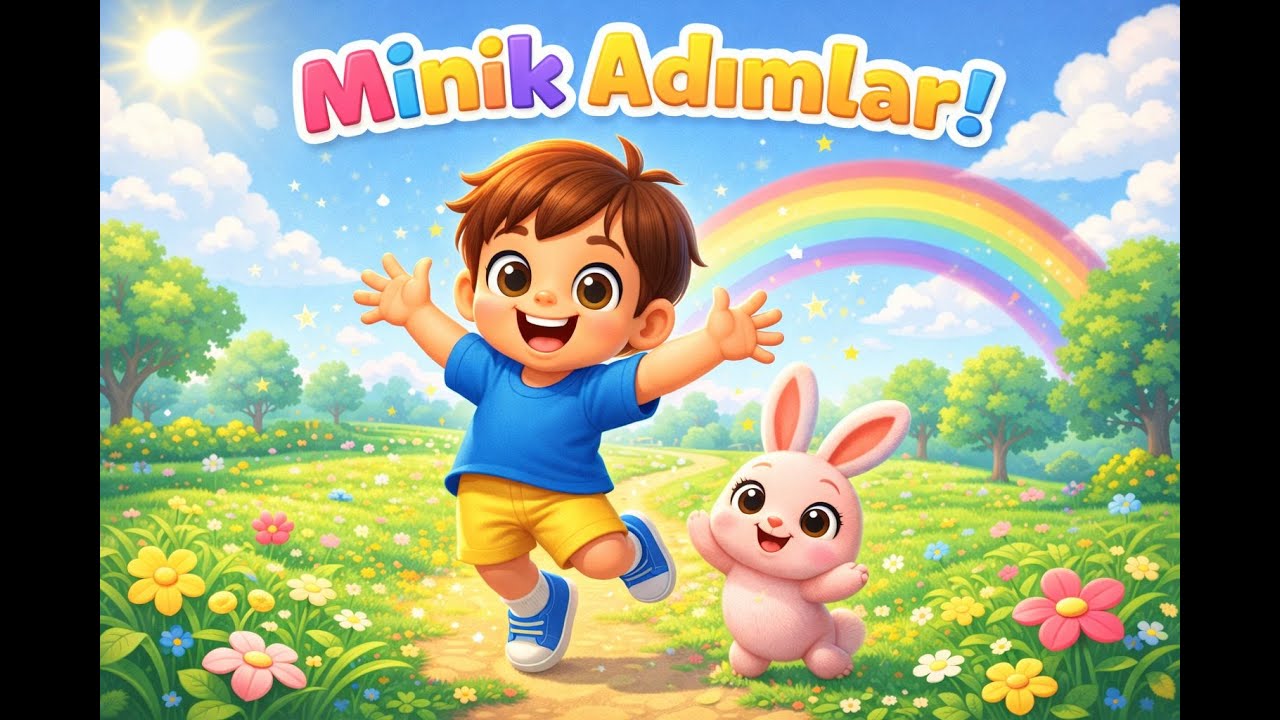 Minik Adımlar 🎶 | Yürüme & Hareket | Eğitici Çocuk Şarkısı