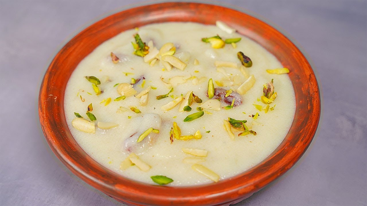 Sooji Kheer Recipe | Eid Special Dessert Semolina Phirni | Yummy