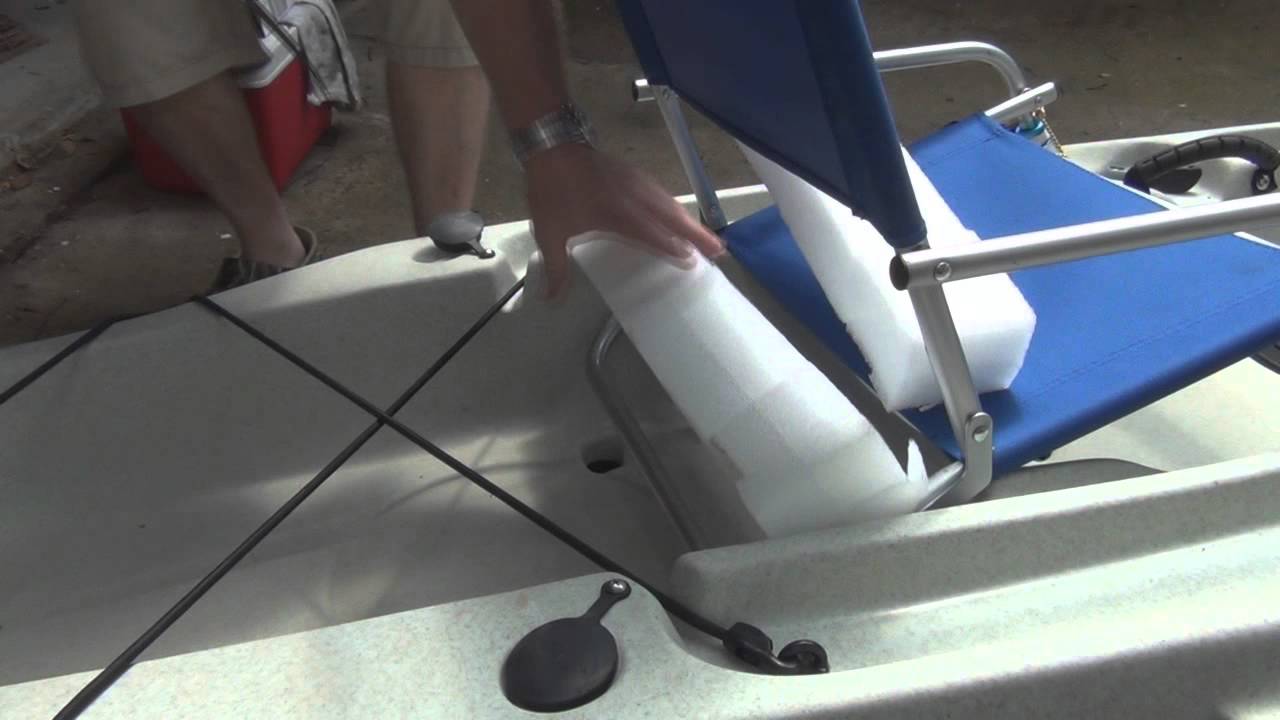 Hobie Outback Kayak Seat Build