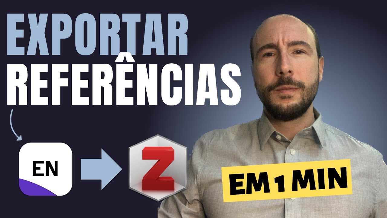 Como exportar referências do EndNote para o Zotero?