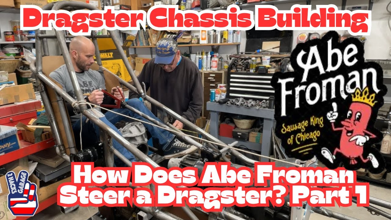 Dragster Chassis Building - How Does Abe Froman Steer a Dragster? Part 1 #fabrication