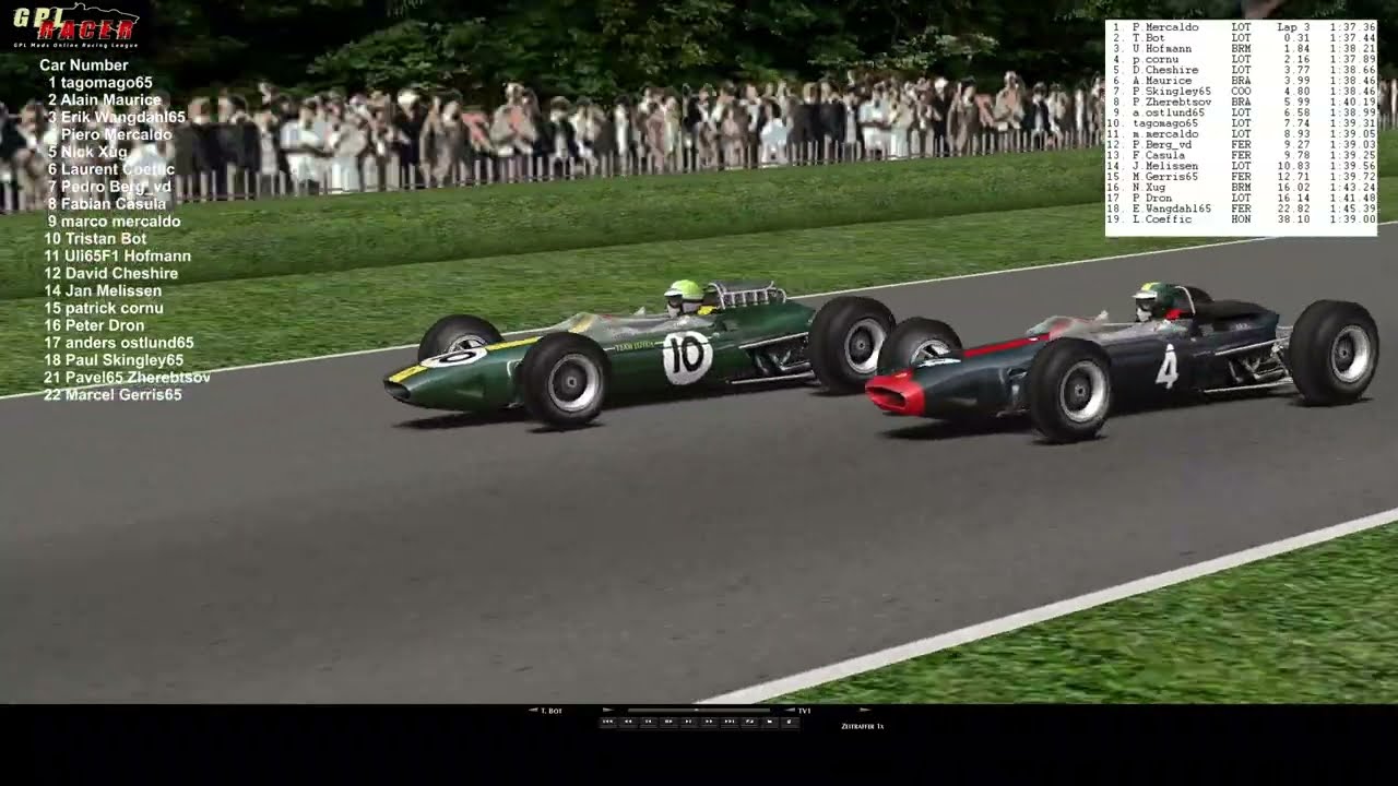 03.02.2026 / GPLRACER 1965 F1 Cup / Race 02 / Brands Hatch 1967 (brands67)