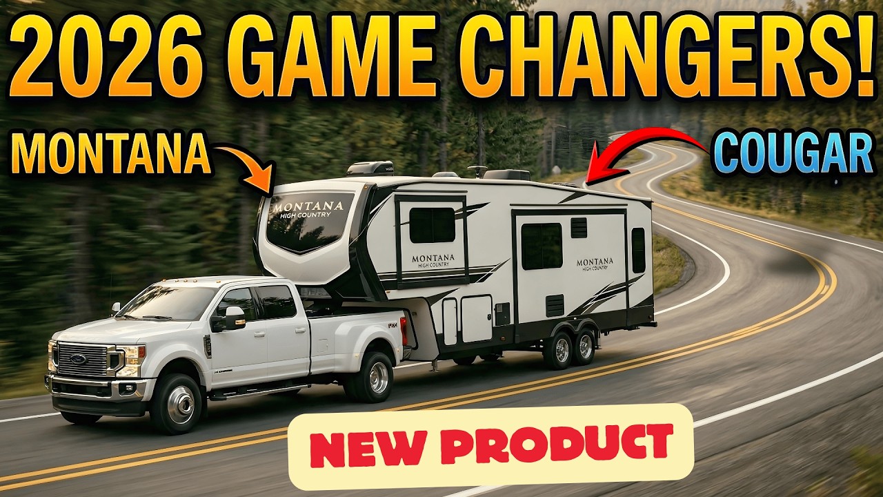 2026 Keystone Montana & Cougar Fifth Wheel: Foldable Balcony & Epic Bunkhouse!
