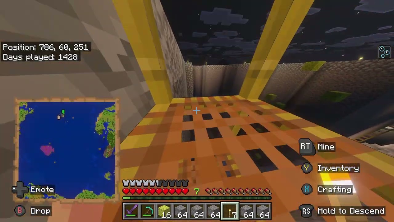 Minecraft Creating Enies Lobby in minecraft survival part 1