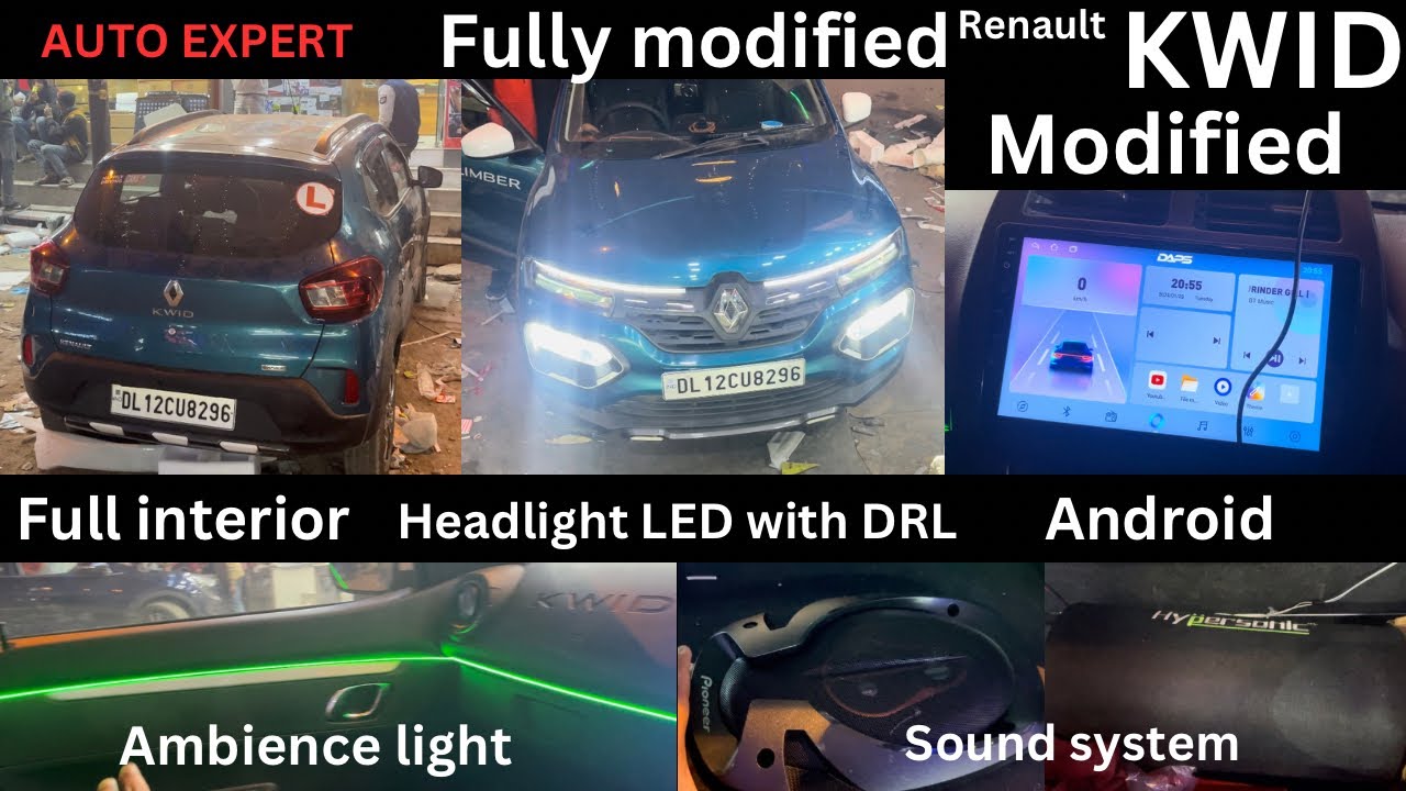 Renault Kwid Modified 🔥 Kwid climber modified 🔥 Kwid Full interior modification 🔥 8700877571 ✨