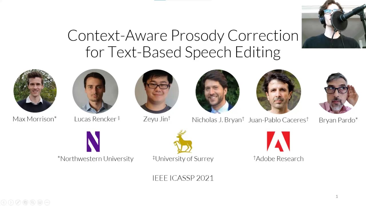 [ICASSP 2021] Context-Aware Prosody Correction for Text-Based Speech Editing