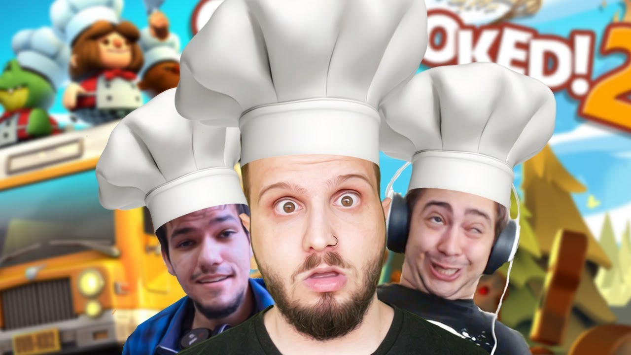 3 IDIOTAS NA COZINHA! | Overcooked 2