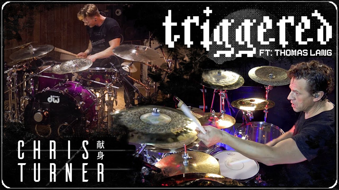 Chris Turner - Triggered (ft. Thomas Lang) [Instrumental] OFFICIAL STUDIO PERFORMANCE