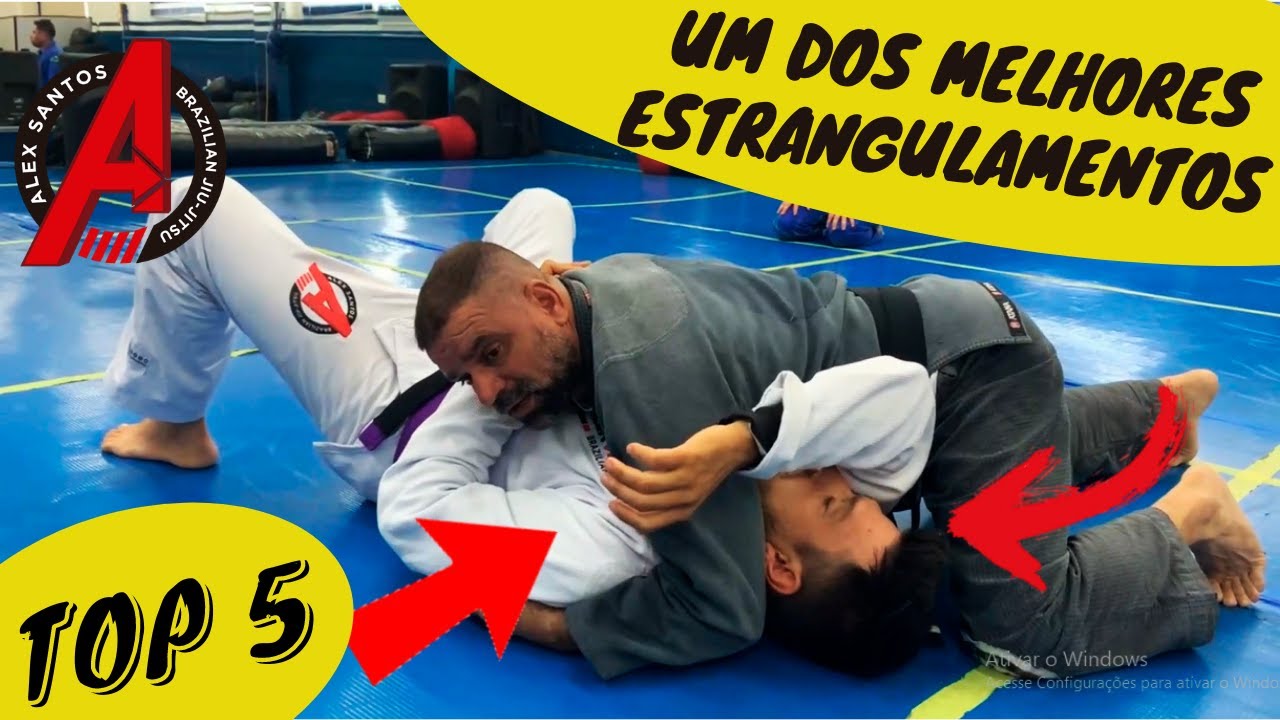 2 em 1: UM DOS MELHORES ESTRANGULAMENTOS QUE EU CONHEÇO! O ADVERSÁRIO NEM SABE DE ONDE VEM!