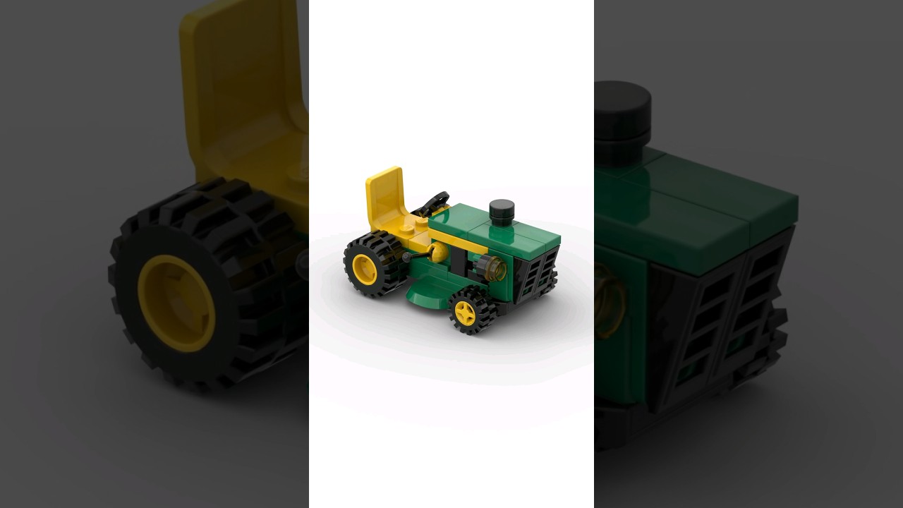 Building a Mini LEGO Tractor! 🚜🌾 #legotoys  #farmlife  #moc
