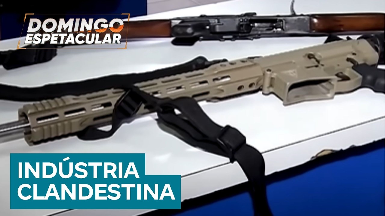 Crescimento no uso de fuzis no Brasil revela indústria clandestina e avanço do crime organizado