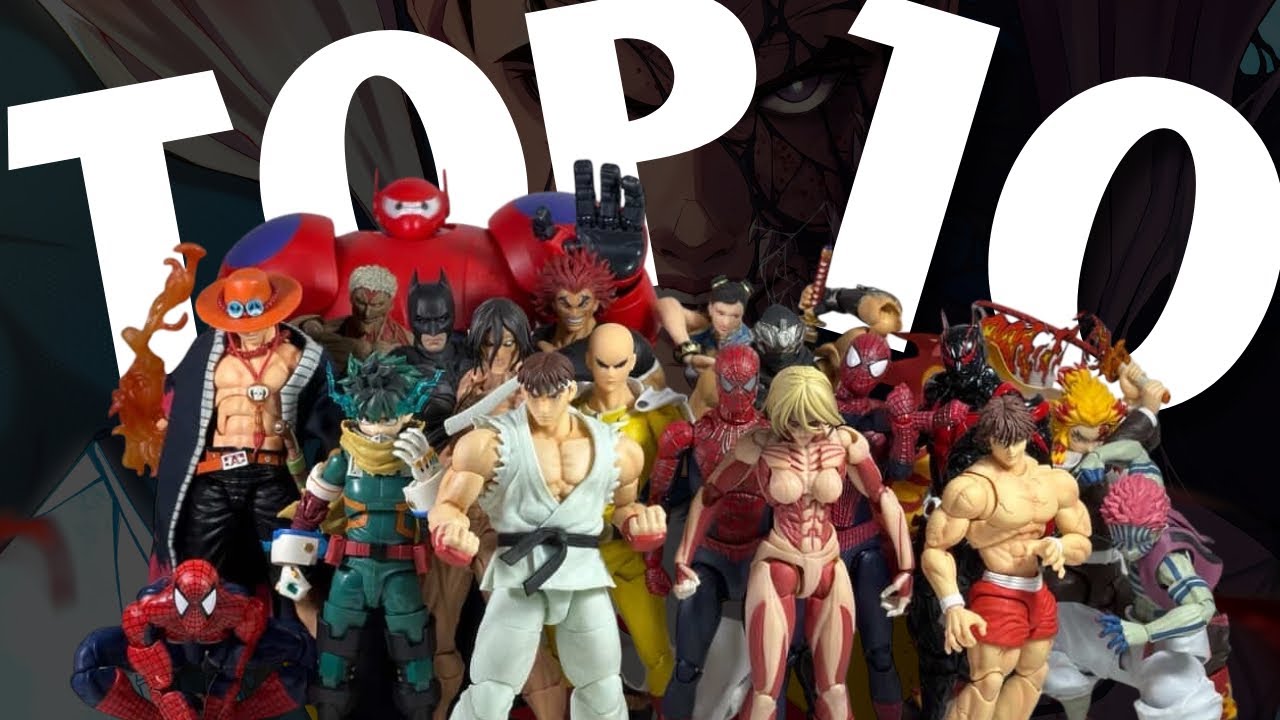 Posing My TOP 10 Figures of 2025!!! Marvel Legends! MAFEX! Revoltech Amazing Yamaguchi! +More!