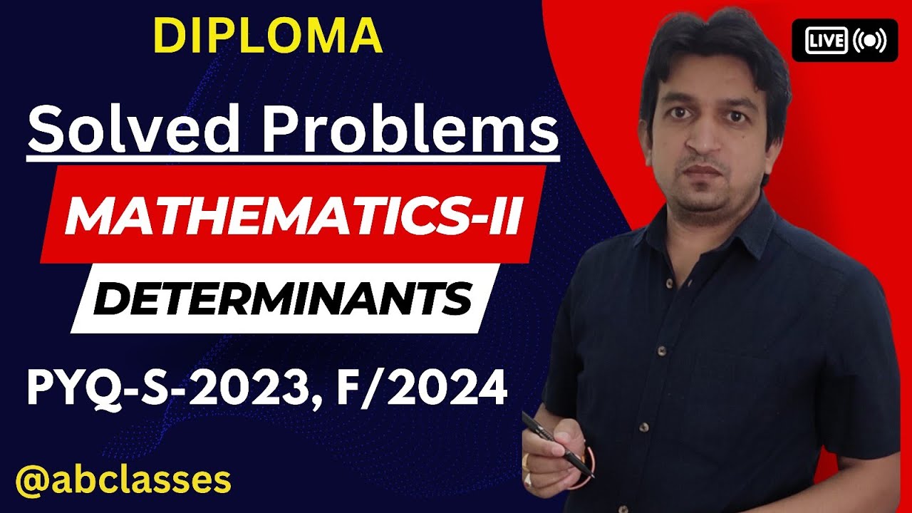 RGPV diploma mathematics 2 previous year questions with solution