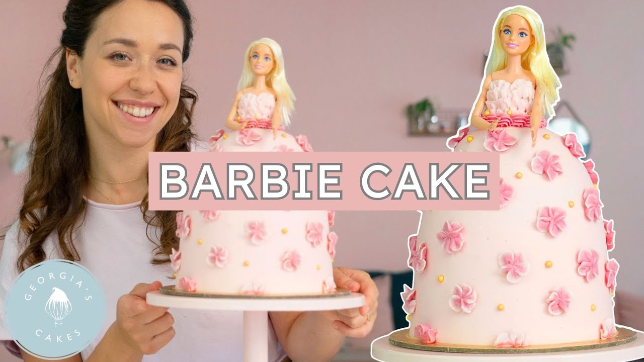 Как приготовить идеальный торт Барби! | Georgia's Cakes