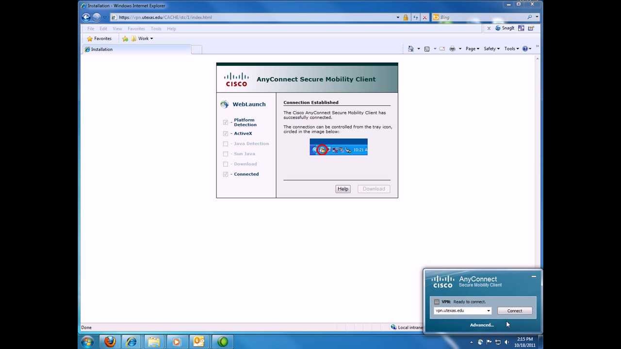 Virtual Private Network (VPN) Setup