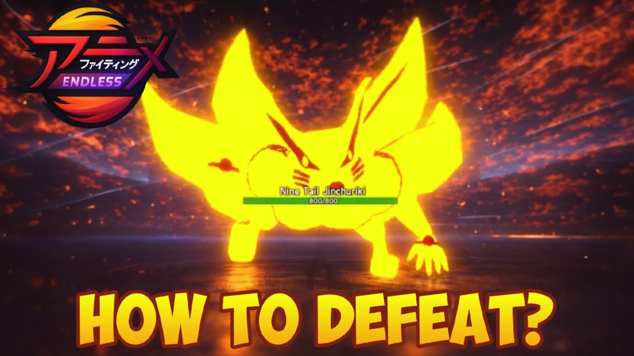 КАК ЛЕГКО ПОБЕДИТЬ НОВОГО БОсса КУРАМУ В ANIME FIGHTING SIMULATOR ENDLESS