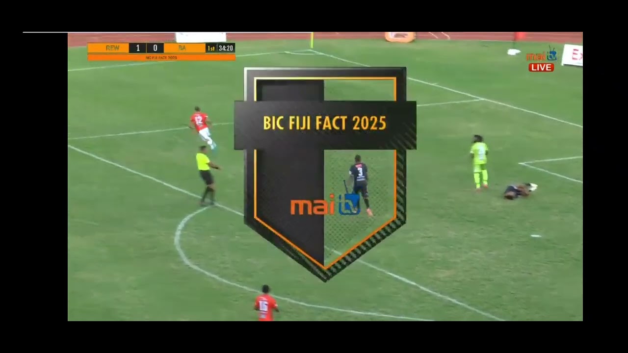 Fiji Fact 2025 Rewa Goal against Ba - first half highlights