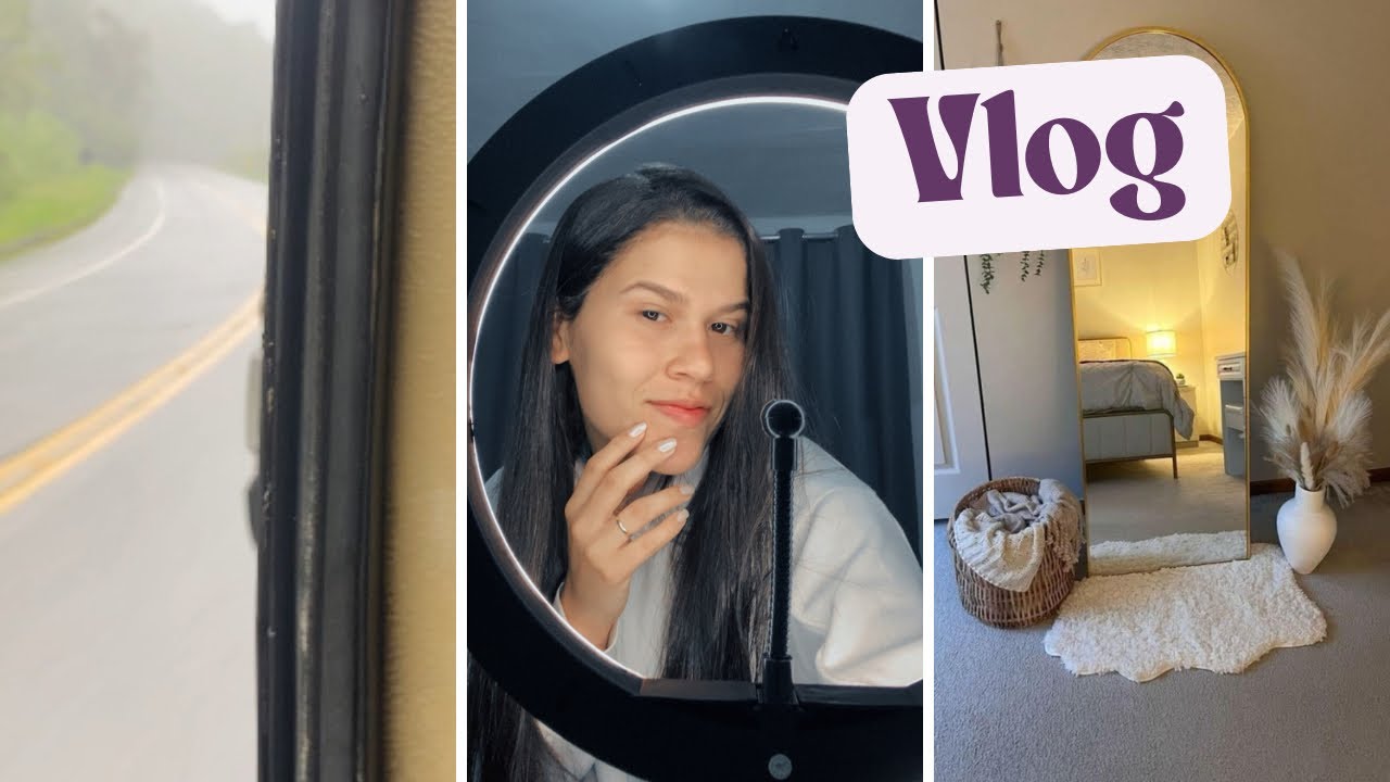 Vlog da Semana - dias chuvosos, espelho novo, compras para o canal e culto de domingo 🙏🏻✨