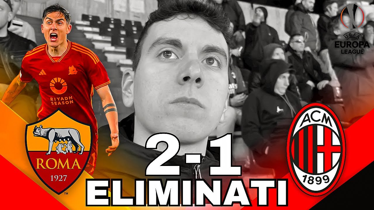 ELIMINATI E UMILIATI! ROMA 2-1 MILAN | LIVE REACTION DAL SETTORE OSPITI DELLO STADIO OLIMPICO!