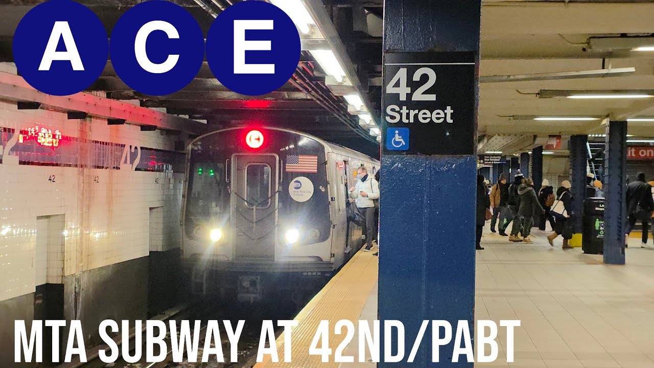 (R211S AND MORE) MTA Subway @ 42nd Street PABT
