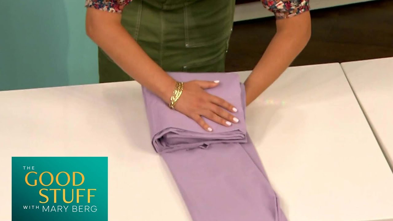 Space-Saving Folding Hacks  | The Good Stuff with Mary Berg