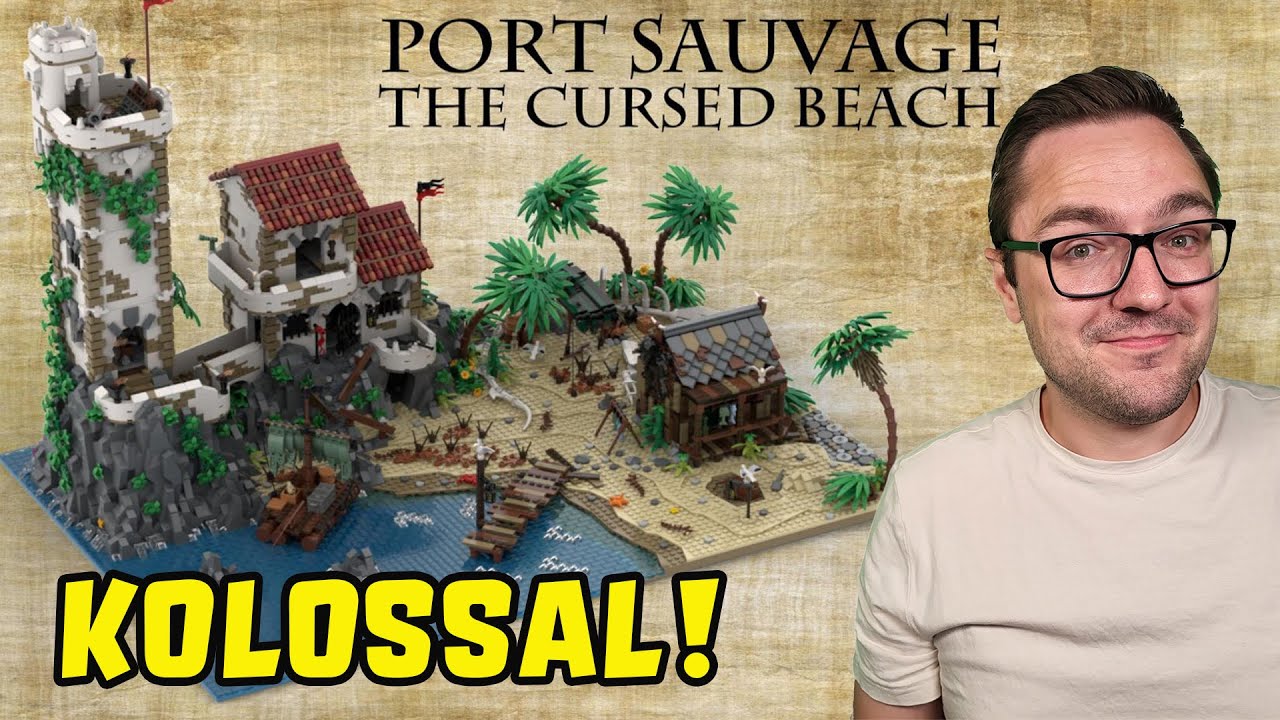 Komplett-Eskalation: Piratenversteck aus 8000 Teilen - BRICKJESTER Port Sauvage / BAKA 33923