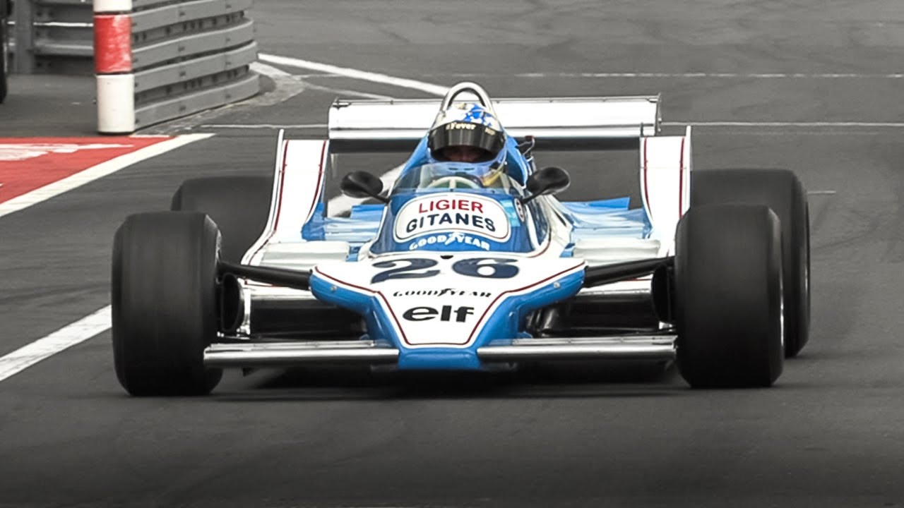 Ligier JS11/15 F1 Car in action: Cosworth DFV 3.0 V8 Pure Sound!