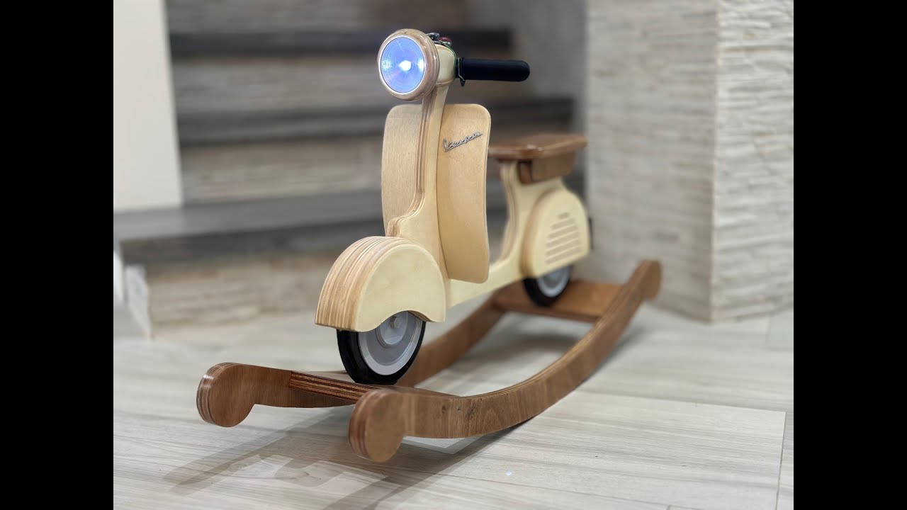 costruire una vespa a dondolo