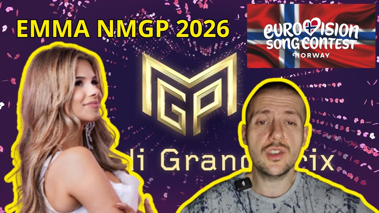 Emma - Northern Lights Norsk Melodi Grand Prix 2026 reaction