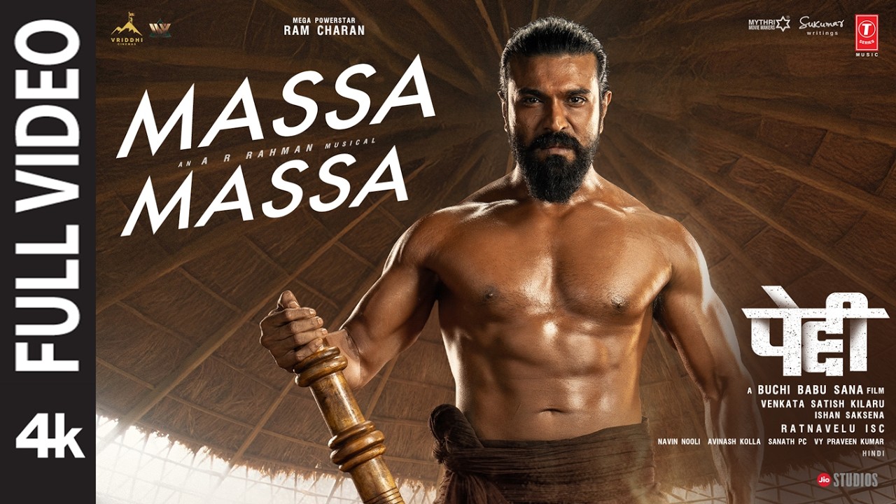 PEDDI: Massa Massa (Full Video) Hindi | Ram Charan | Janhvi Kapoor | AR Rahman | Nitesh Aher