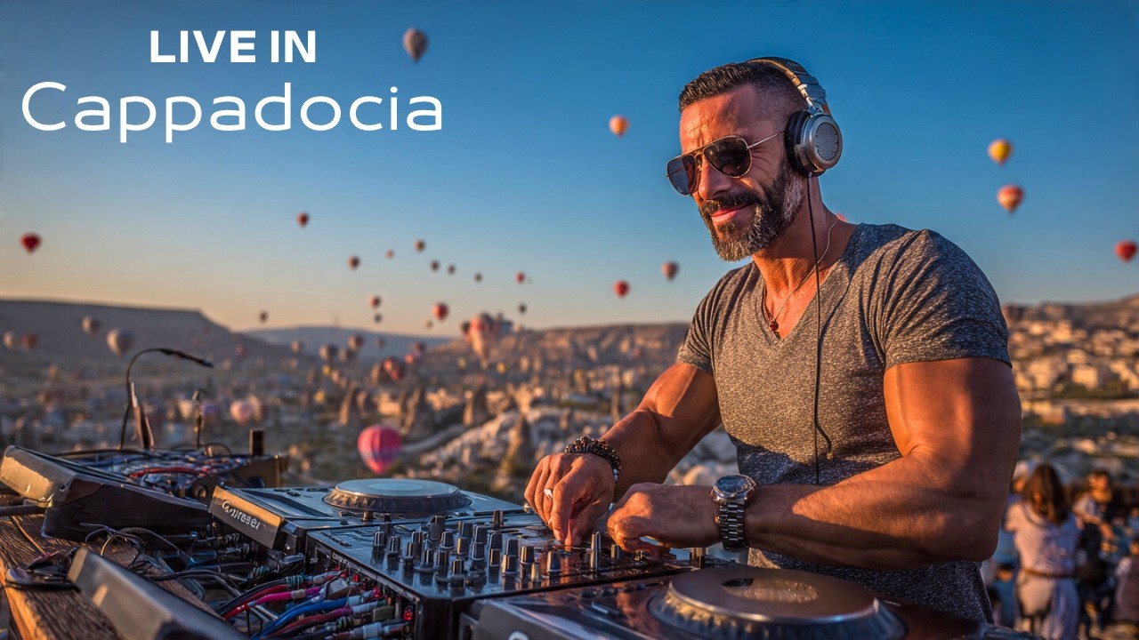 Deep House Mix - Live In - Cappadocia - Göreme - Turkey 🇹🇷 4K