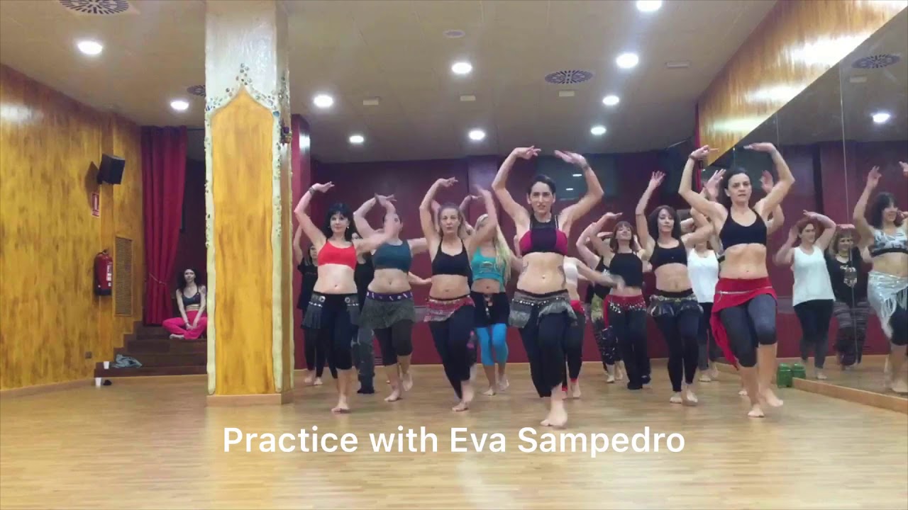 Practice with Eva Sampedro - &ldquo;Indian Fusion Power&rdquo; combination (2019).