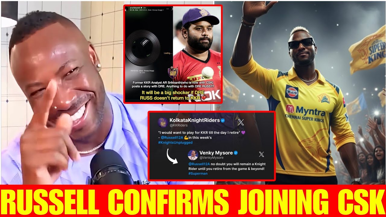 IPL 2026: Andre Russell joins CSK, personal issue with KKR team | Ami KKR Hai Taiyaar