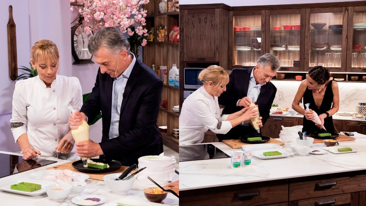 ¡MAURICIO A LA COCINA! Macri mostró su debilidad y fanatismo por los pistachos