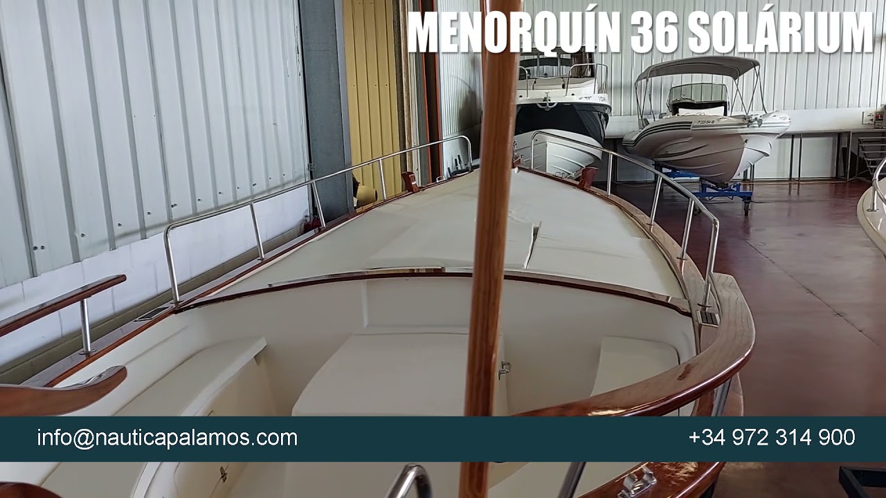 Menorquín 36 Solárium