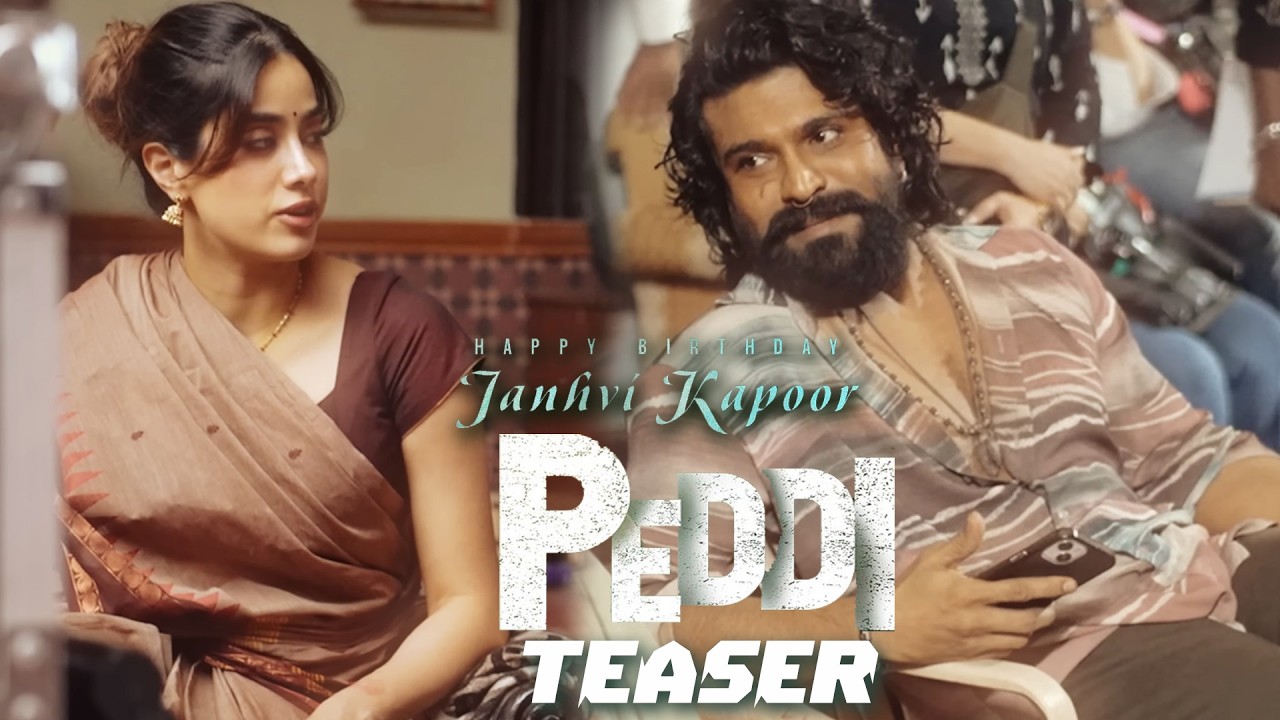 Chikiri Janhvi Kapoor Birthday TEASER #Peddi Ram Charan | Buchi Babu | Everyday Cinema