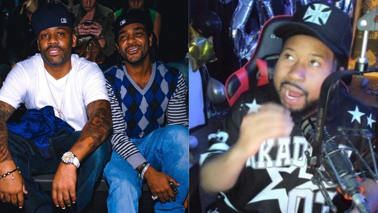 DJ Akademiks прокомментировал появившиеся видеозаписи, на которых Old Dame Dash и Jim Jones чуть ...