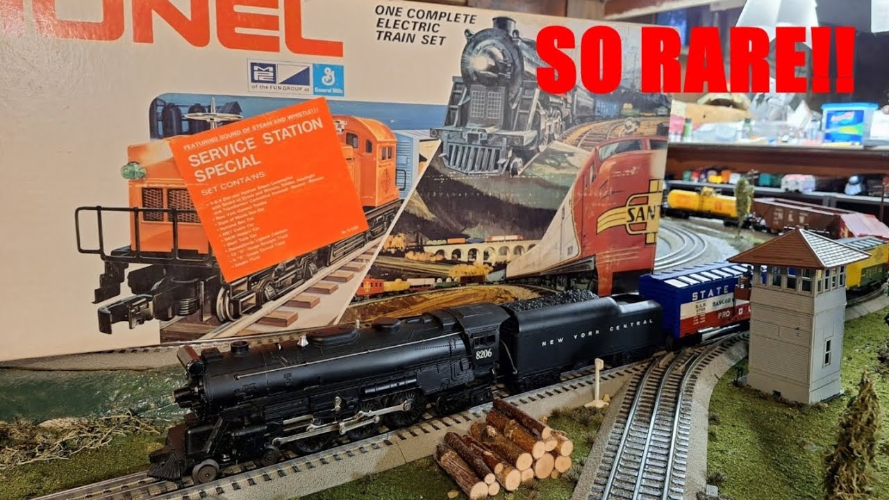 Holy Grail. Lionel 1972 Service Station Special Set