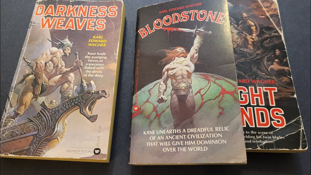 The sword and sorcery fiction of Karl Edward Wagner original vintage paperbacks