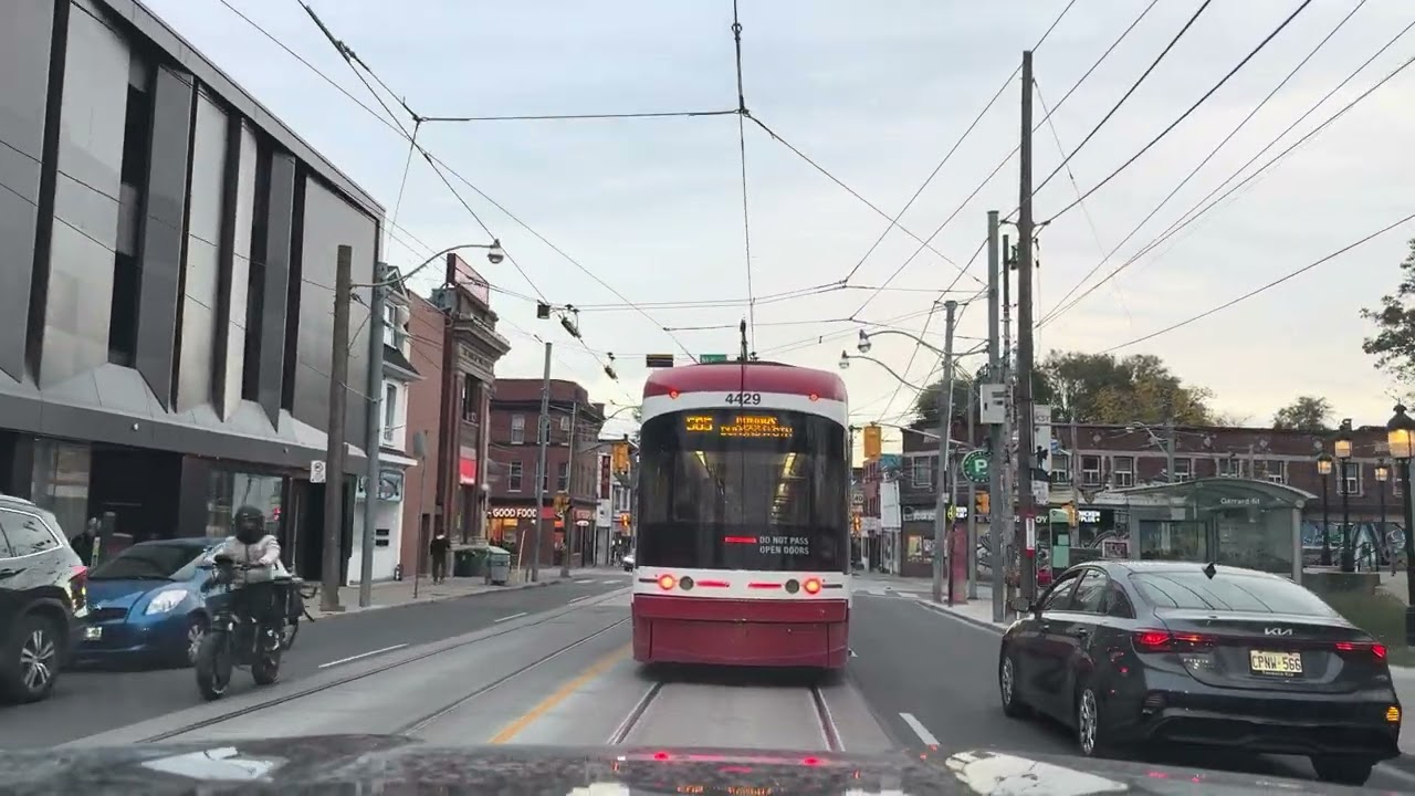 Danforth Ave & Logan Ave to Queen St E & Broadview Ave!#uber #bustedopen247